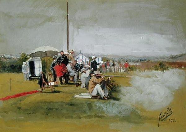 Atış Poligonu, Bisley Kampı by Cecil Cutler