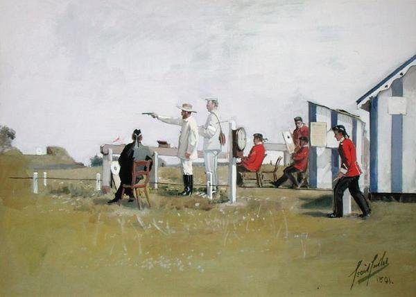 Tabanca Menzil, Bisley Kampı by Cecil Cutler