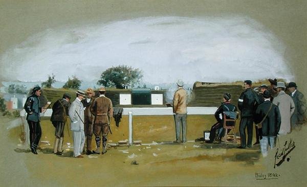 Tabanca Menzil, Bisley Kampı by Cecil Cutler