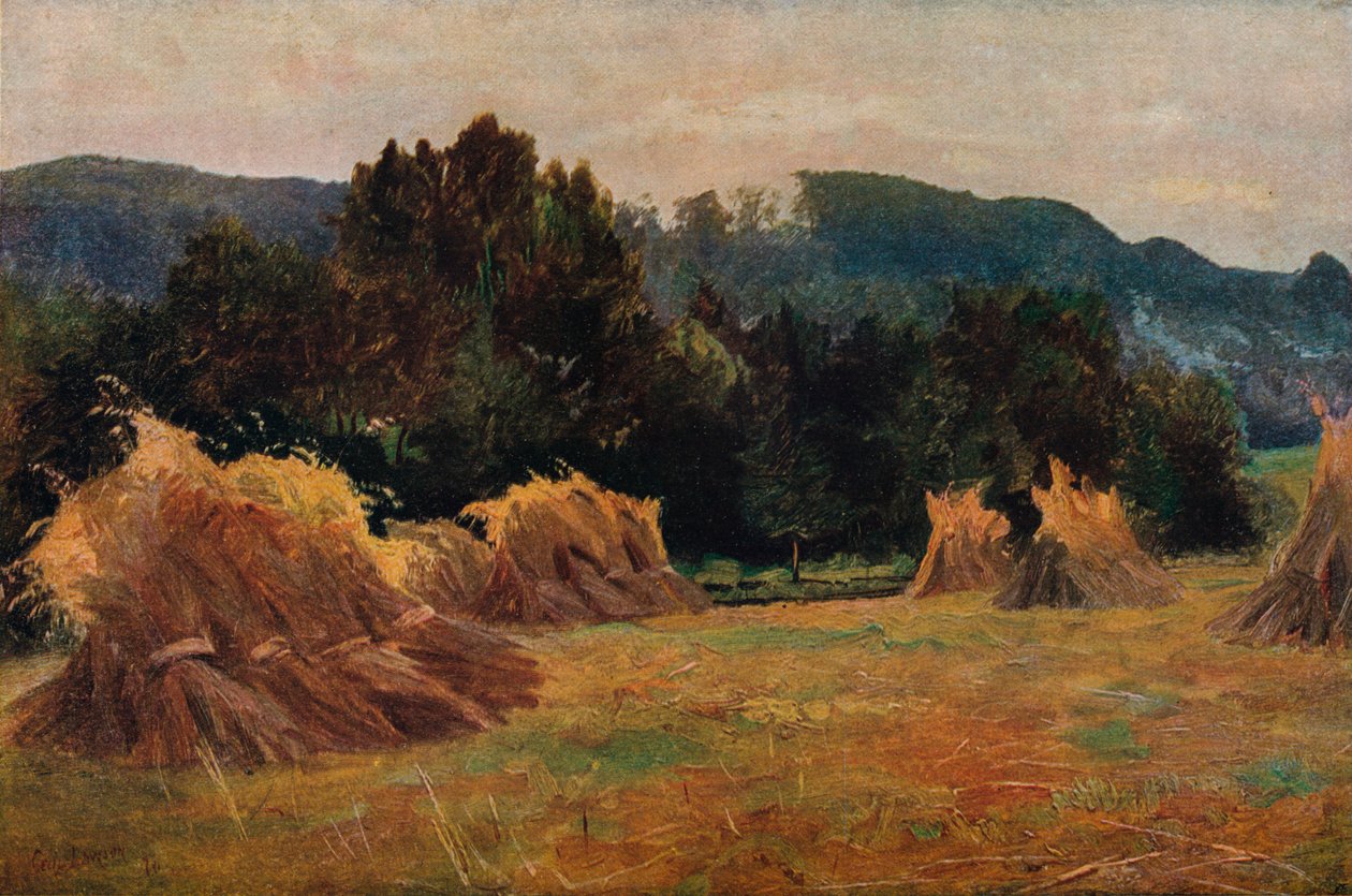 Meifod Vadisi, 1873 by Cecil Gordon Lawson