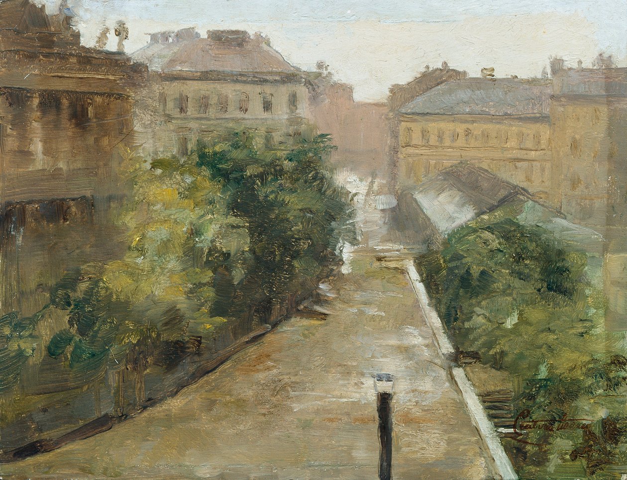 Sanatçının dairesinden Palais Coburg