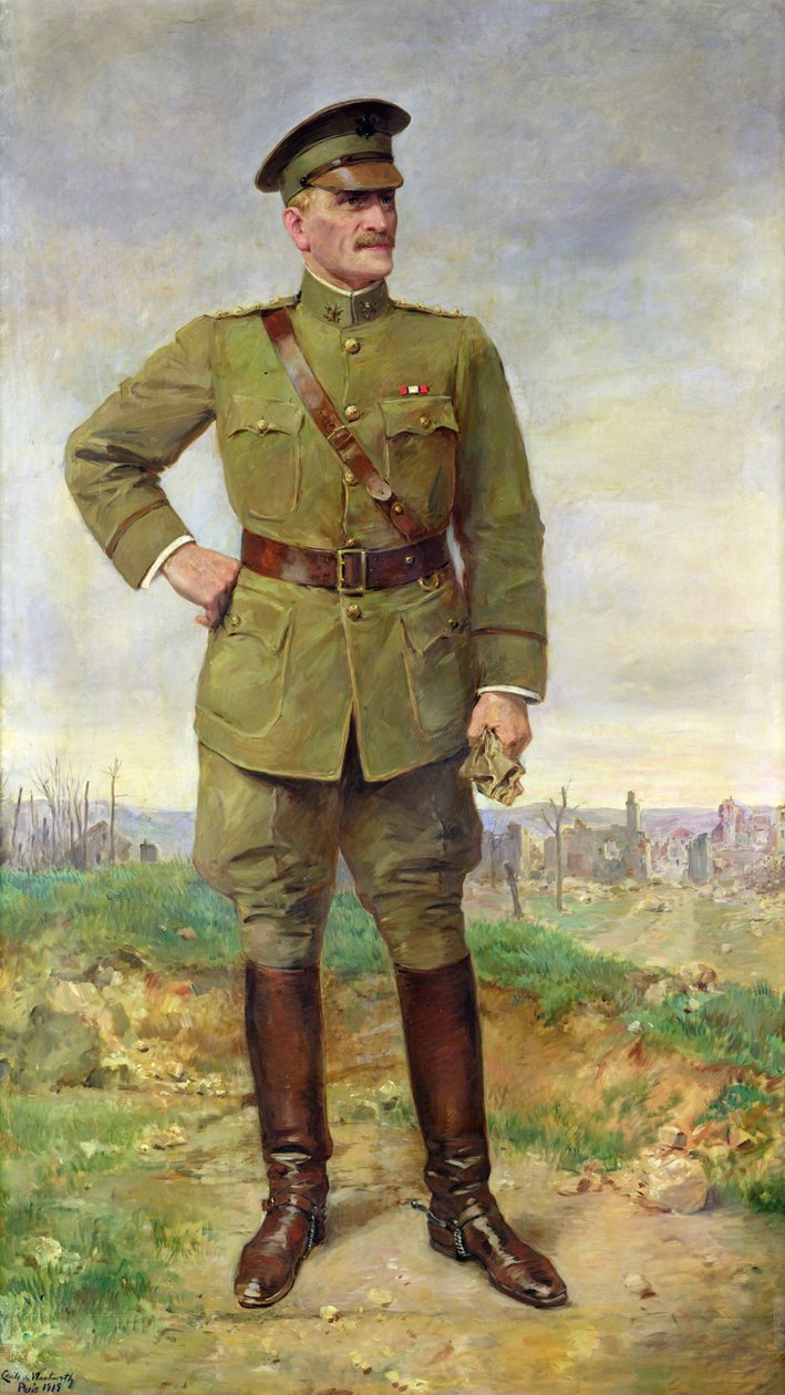 Mareşal Pershing (1860-1948) by Cecile de Wentworth