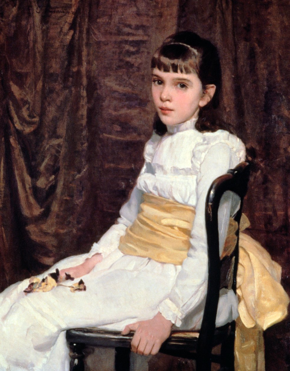 Küçük Bir Kız, 1887 by Cecilia Beaux