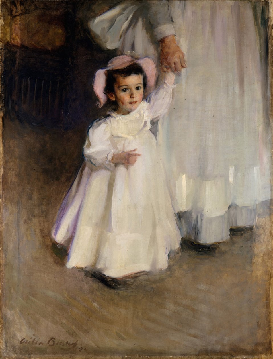 Ernesta (Hemşireli Çocuk), 1894 by Cecilia Beaux