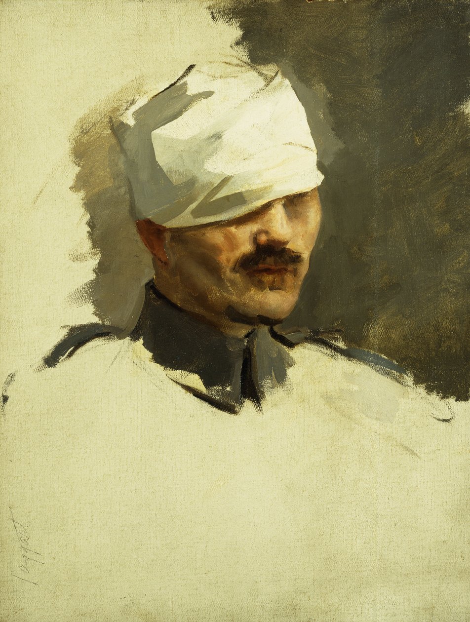 Teğmen Jean Julien Lemordant, c. 1918 (tuval üzerine yağlı boya) by Cecilia Beaux