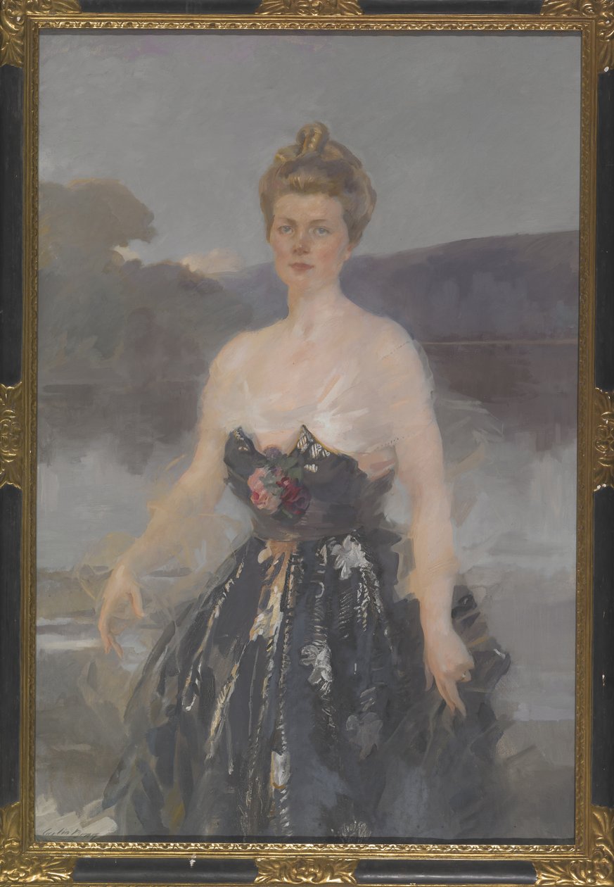 Catherine (Eddy) Beveridge'in Portresi - Lady Primrose Portresi by Cecilia Beaux