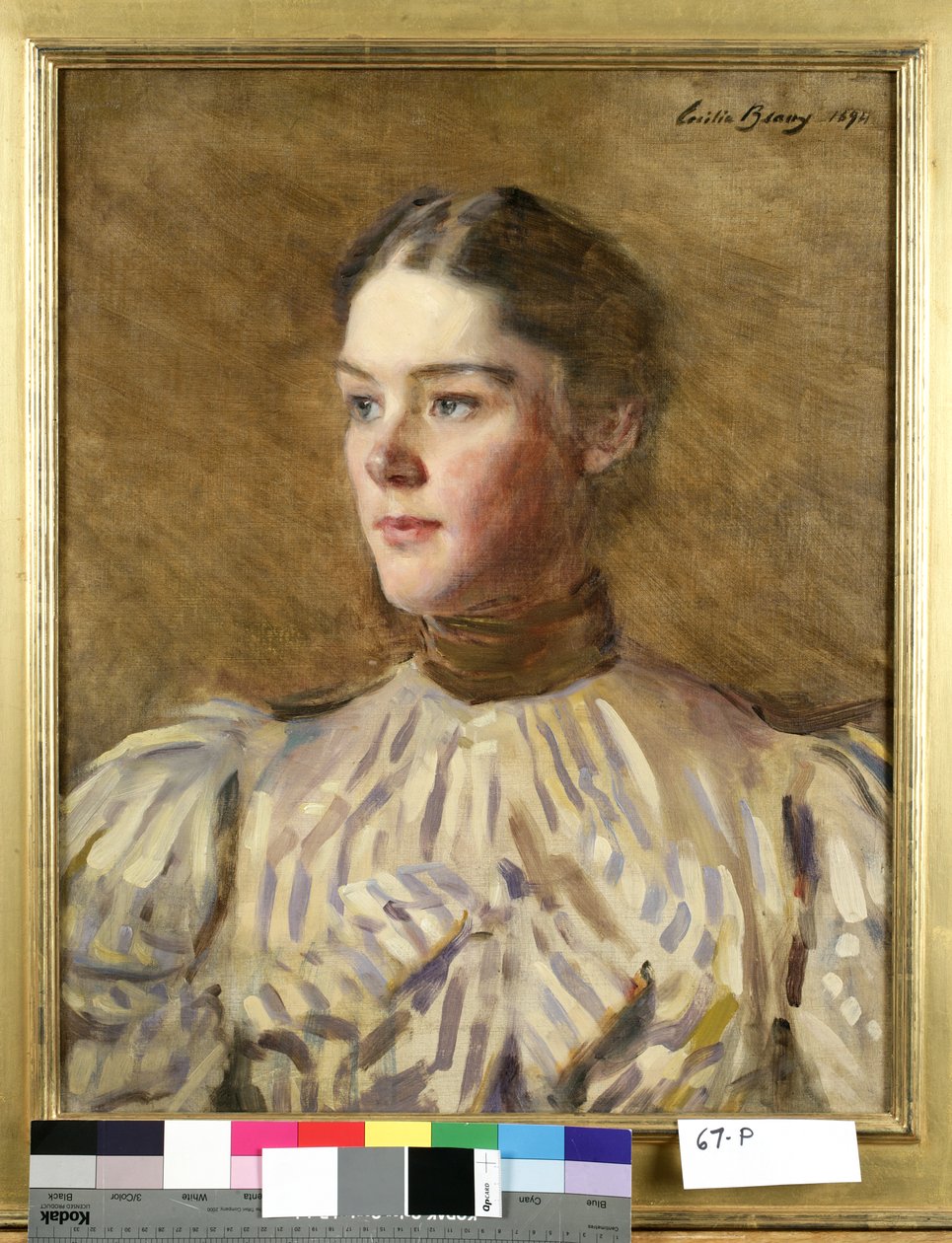 Otoportre, 1894 by Cecilia Beaux