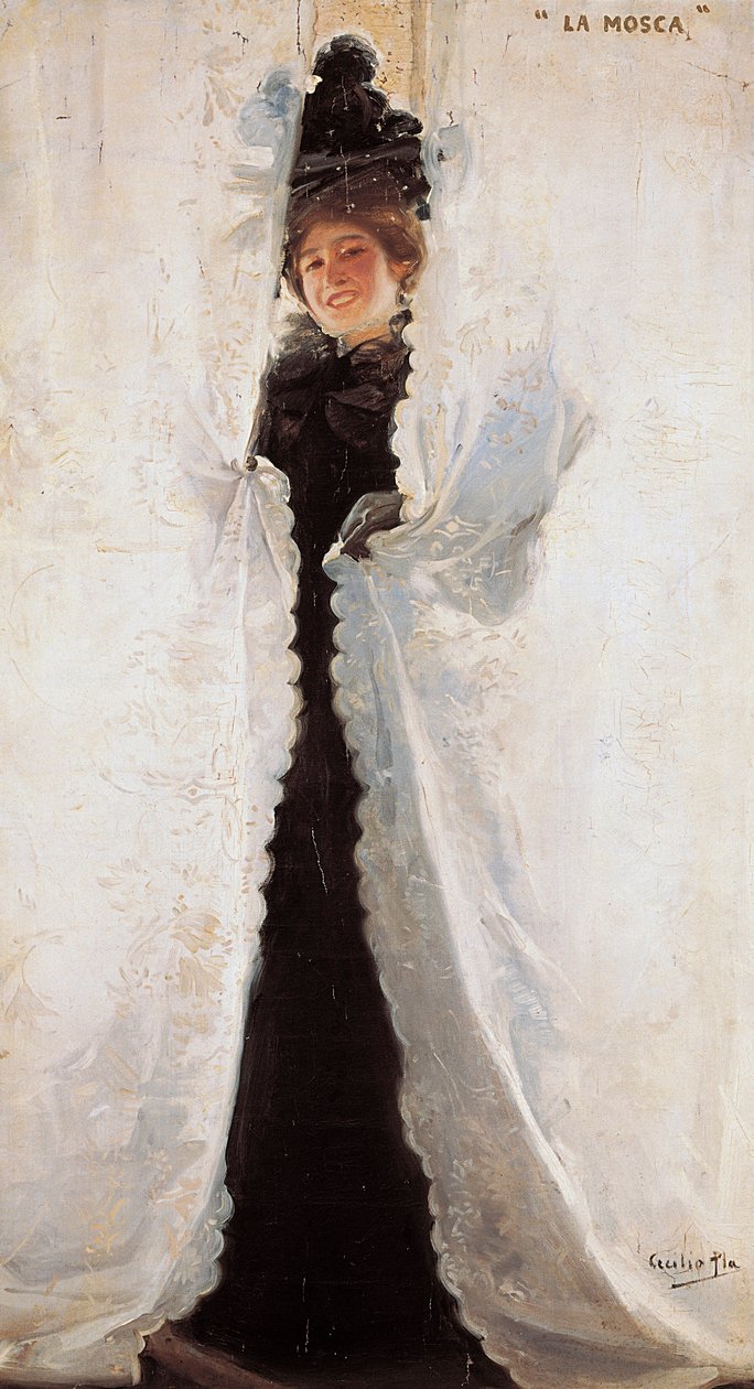 Mosca. Cecilio Pla Gallardo (1860-1934), tuval üzerine yağlı boya, yaklaşık 1897. Saint Pie Güzel Sanatlar Müzesi. Valensiya, İspanya. by Cecilio Pla Gallardo