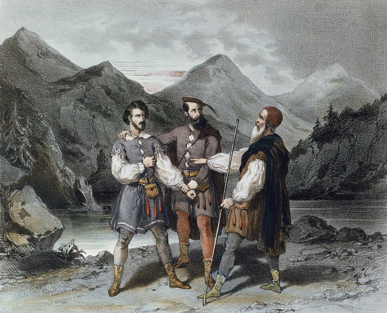 Üç Kanton Yemini, Gioacchino Rossini