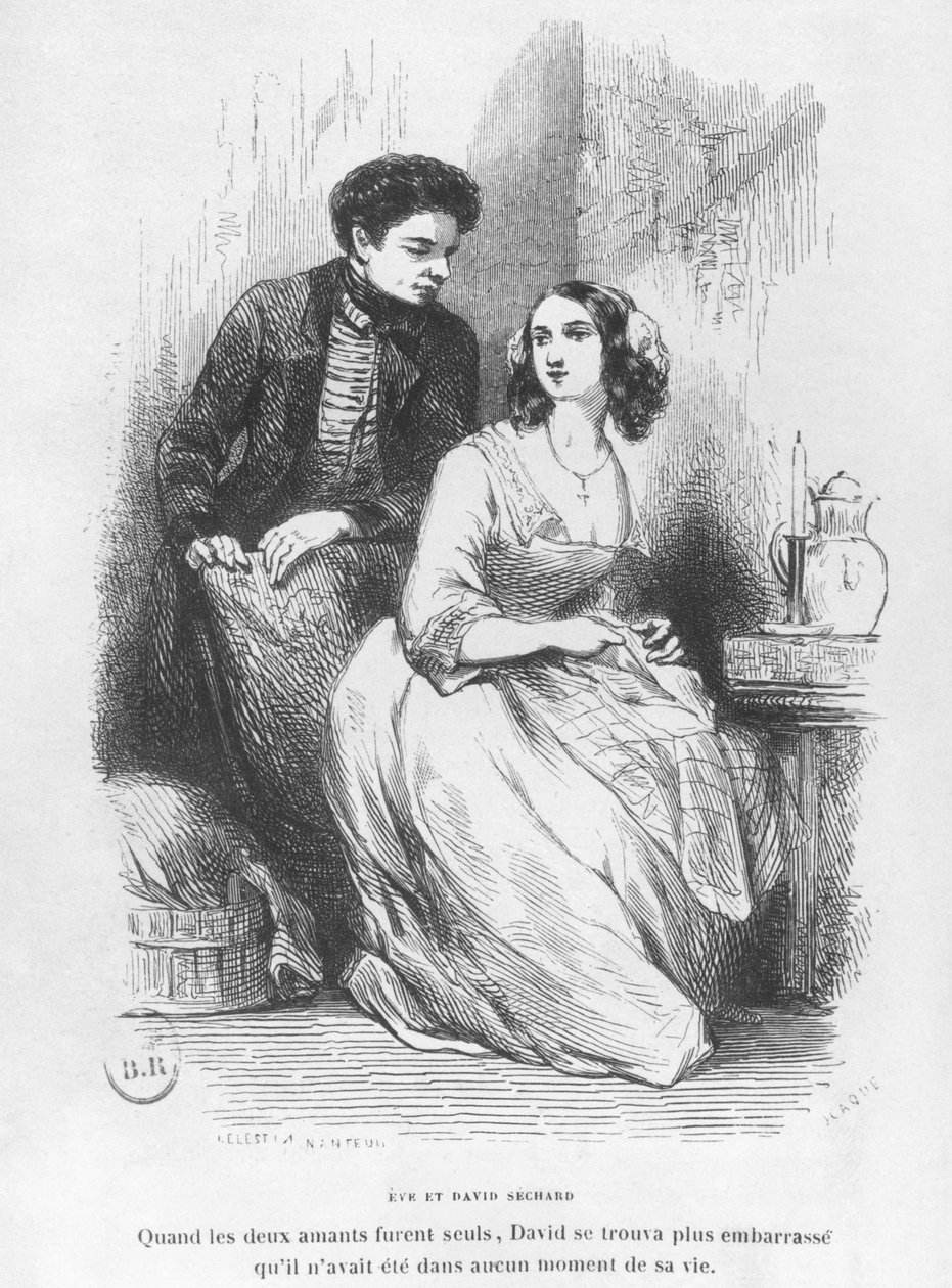 Eve ve David Sechard, Honore de Balzac