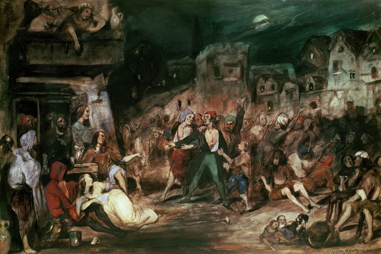 Gringoire Mucizeler Mahkemesinde, Victor Hugo (1802-85) 1835