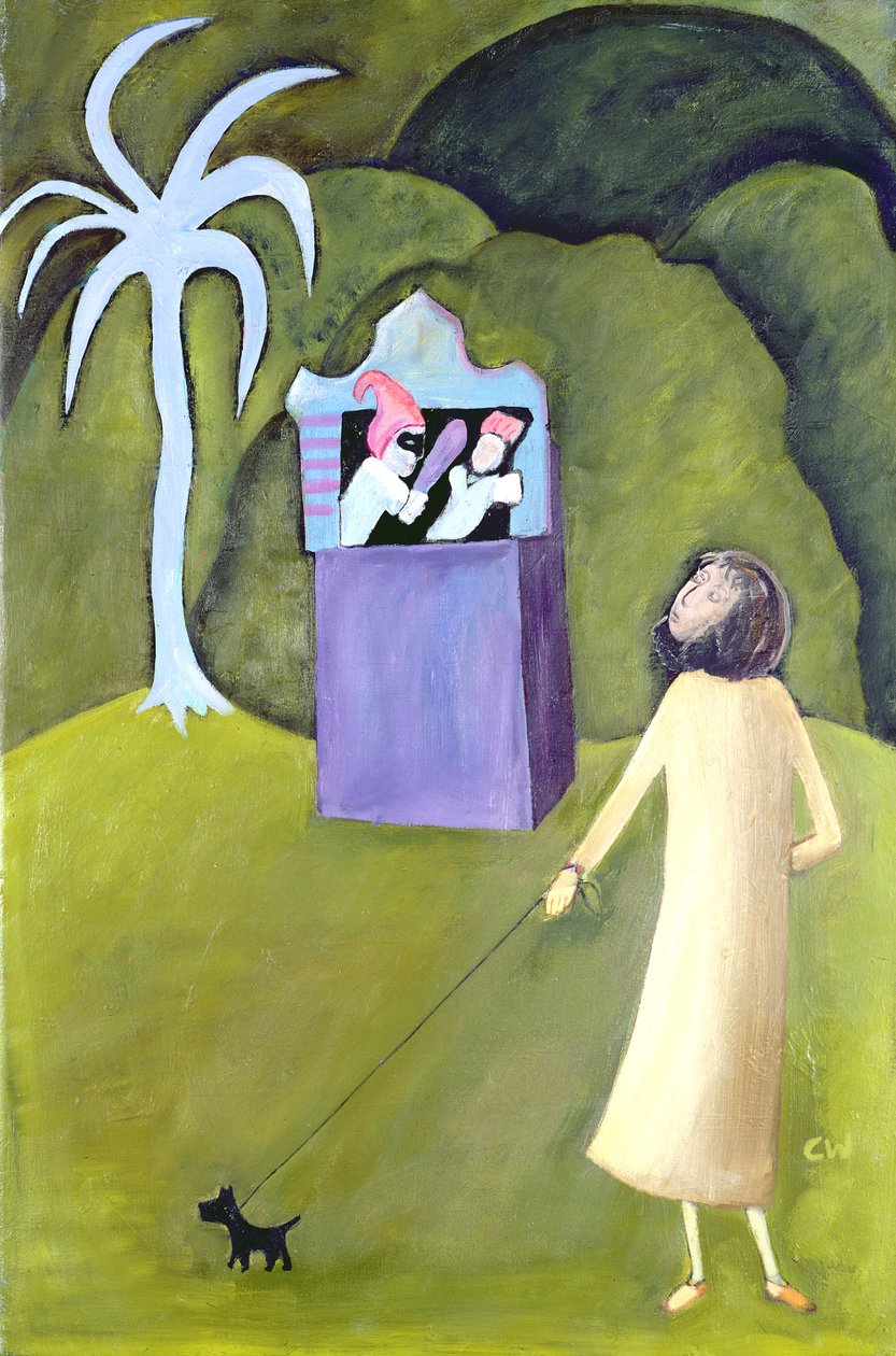 Punch ve Judy, 1983 by Celia Washington