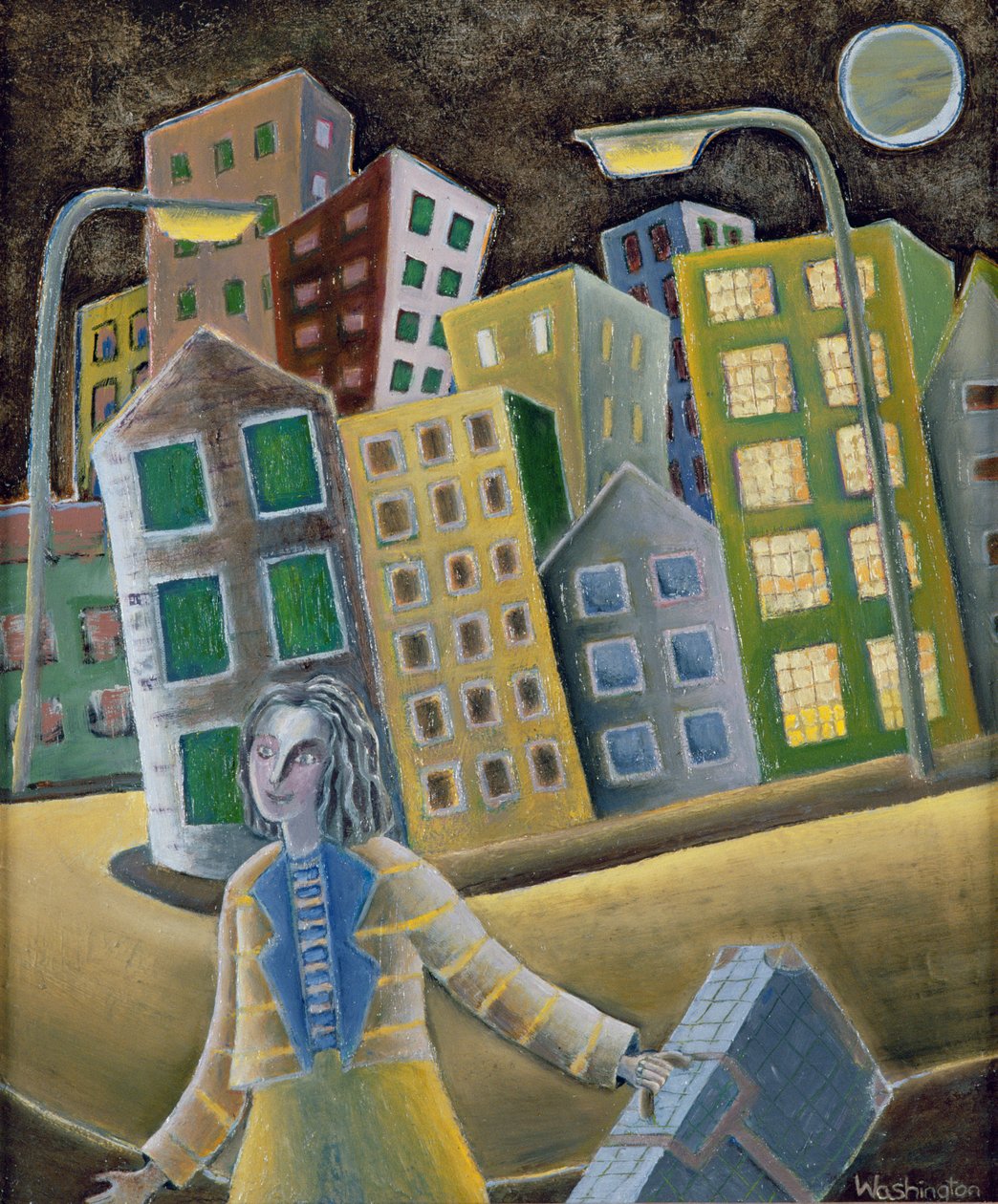 Ayrılış Gizemi, 1989 by Celia Washington