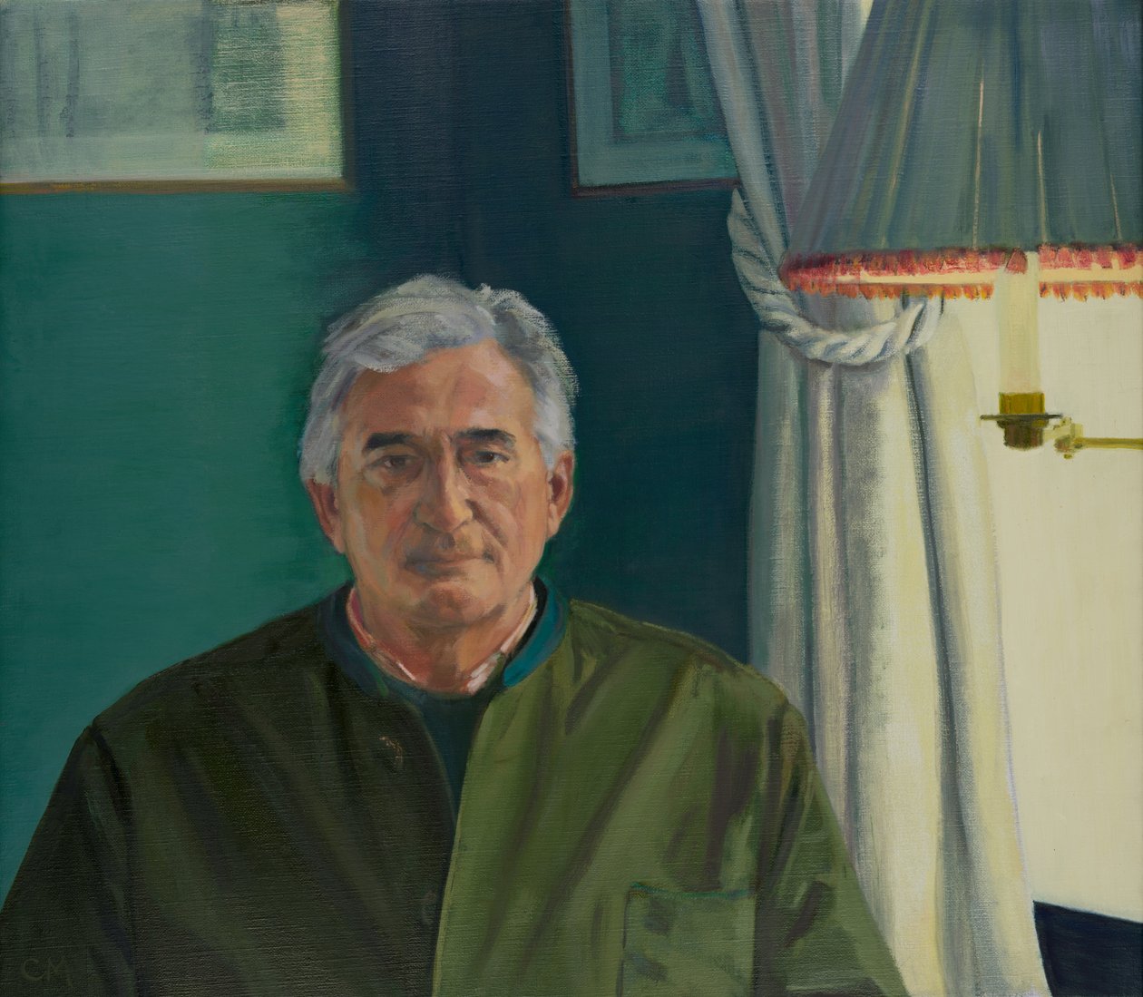 Sir Antony Beevor 2013 (tuval üzerine yağlıboya) by Celia Montague