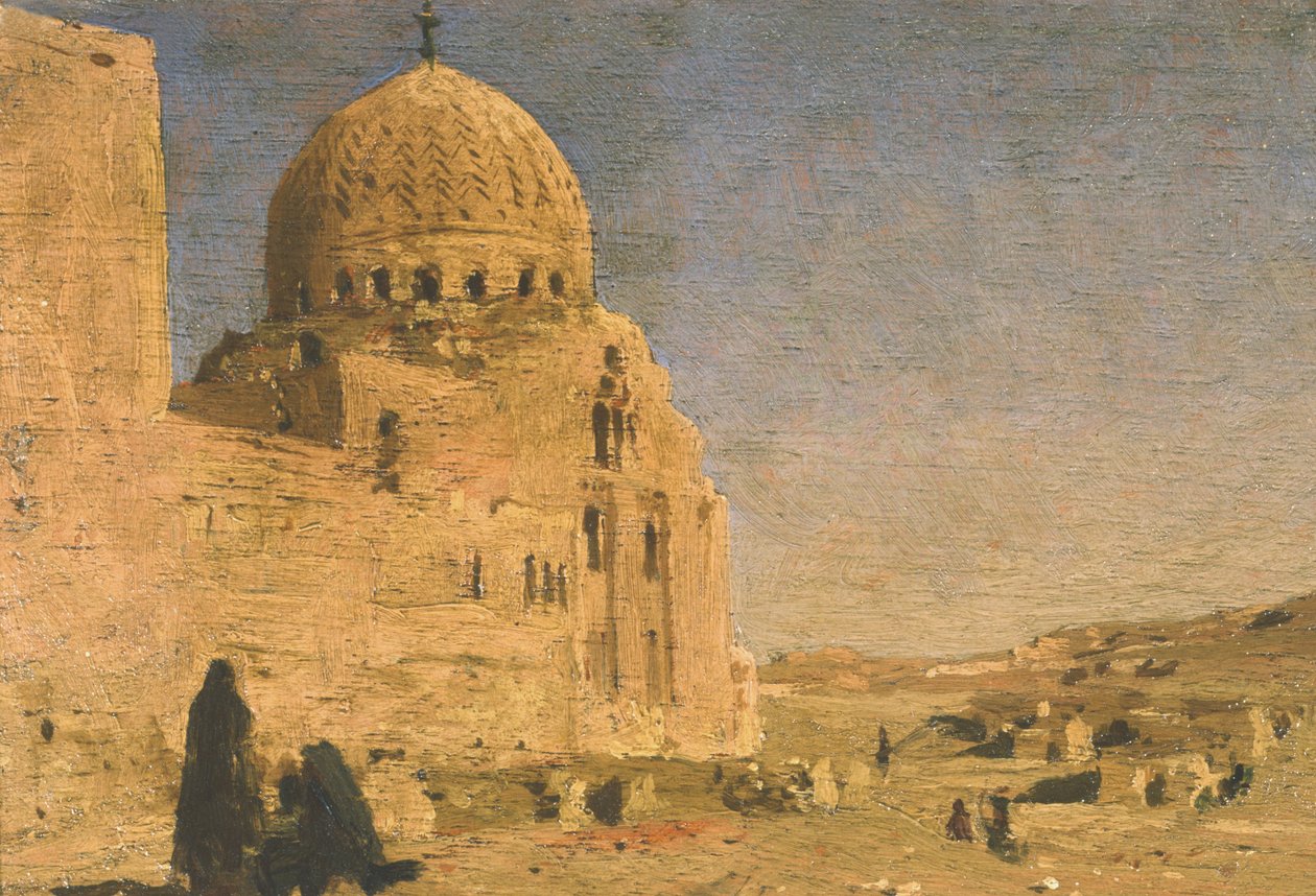 Bir Arap Şehrinde Cami by Cesare Biseo