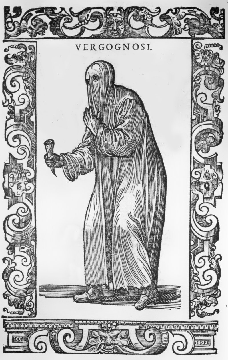 Vergognosi 1590  by Cesare Vecellio