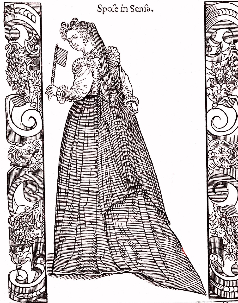 Göğe Yükseliş sırasında VENEDİK'te bir gelin by Cesare (after) Vecellio