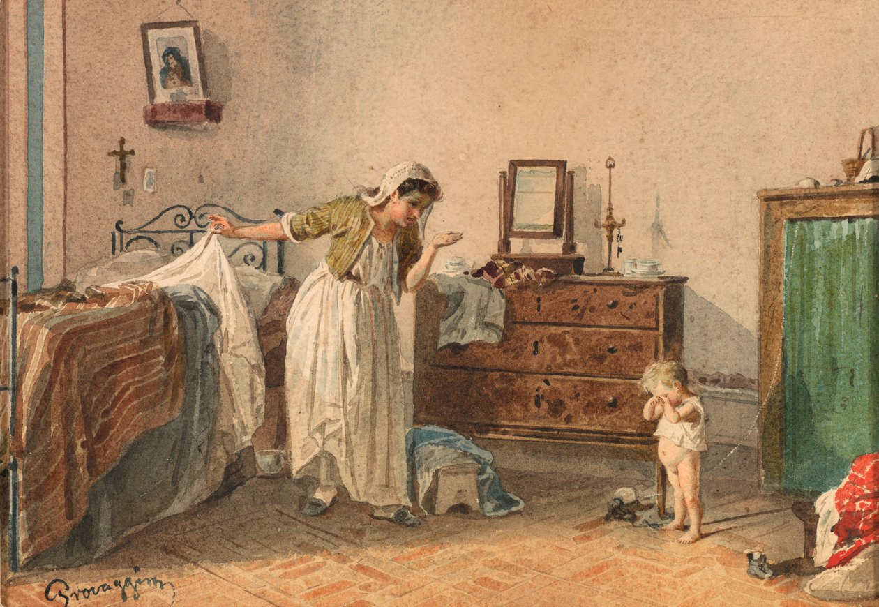 Kınama, 19. yüzyıl. by Cesare Provaggi