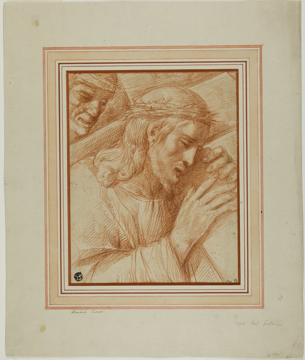 Haç Taşıyan İsa by Cesare Rossetti