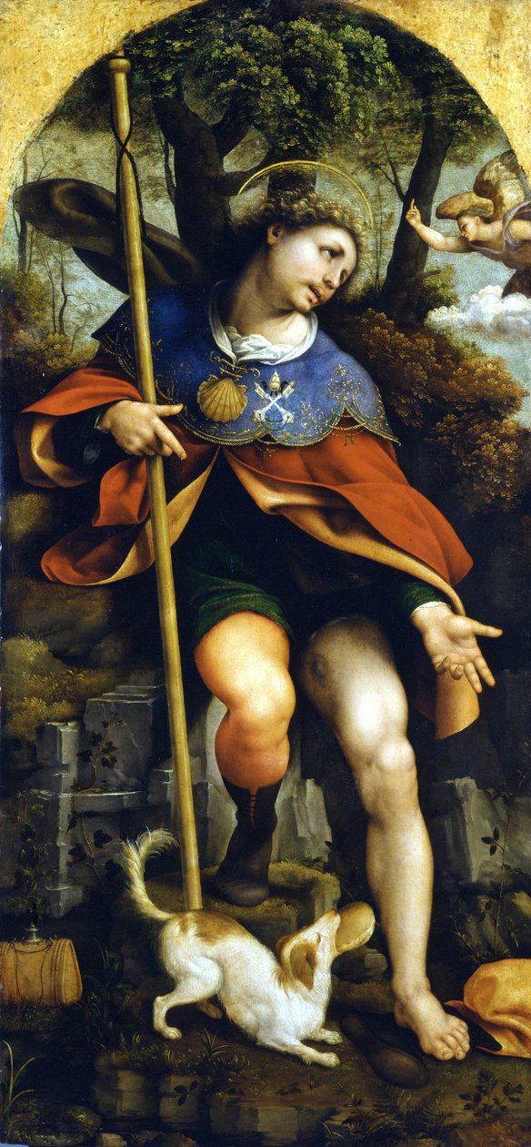 San Rocco (Aziz Roch). Cesare da Sesto