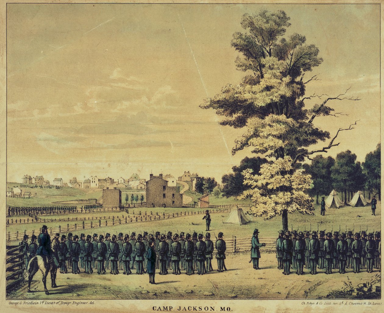 Kamp Jackson, MO. by George G. Friedlein