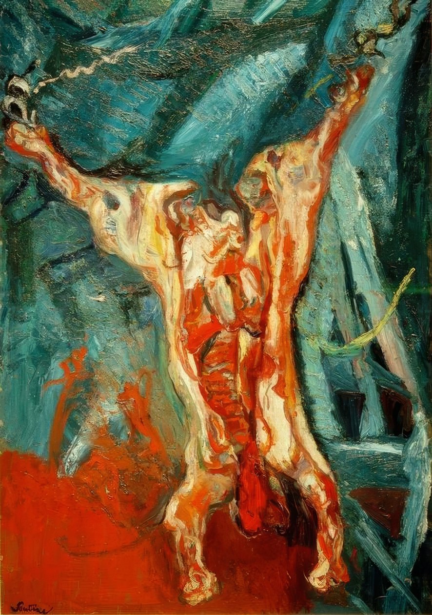 Sığır leşi by Chaim Soutine
