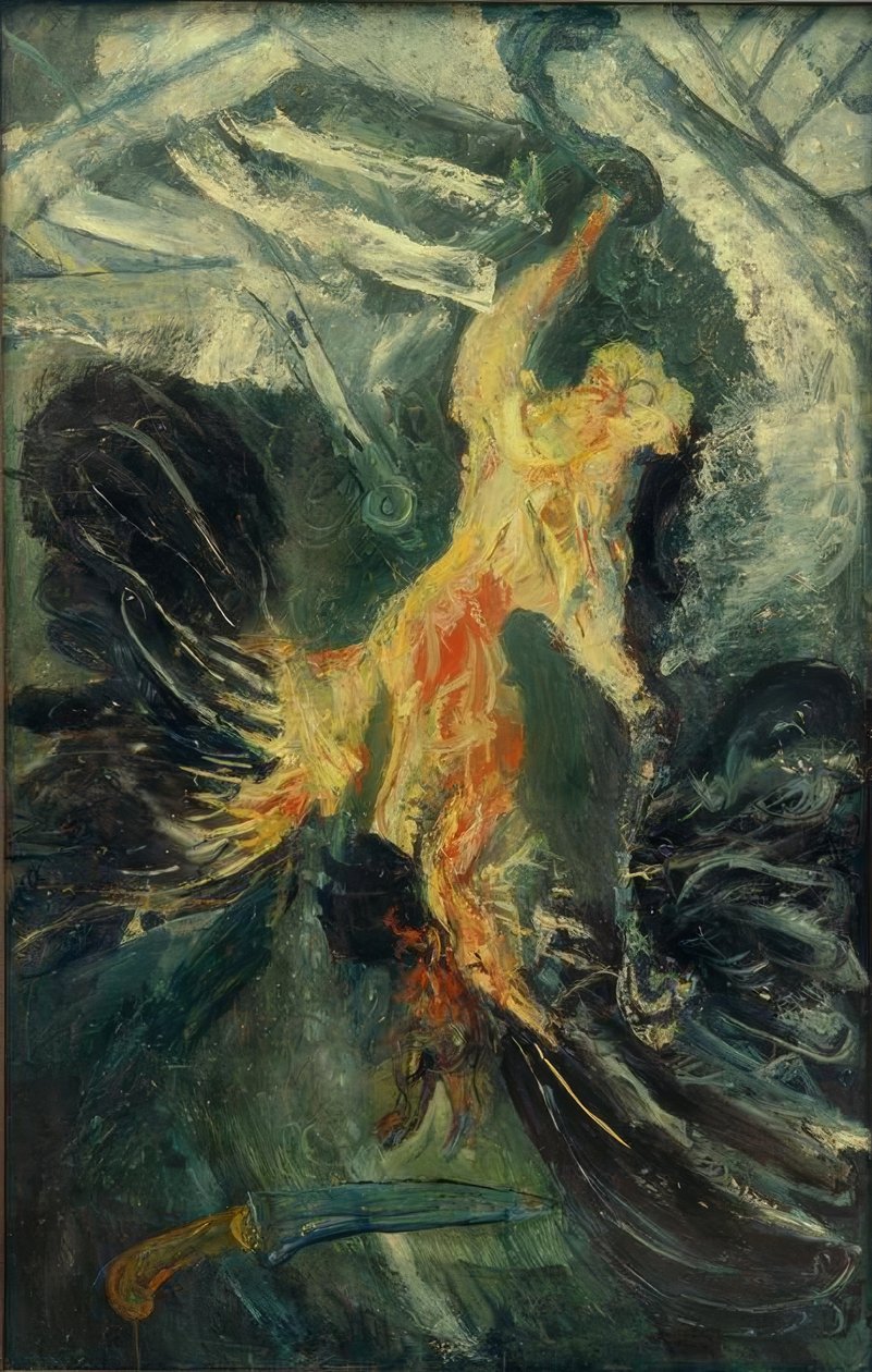 Ch. Soutine, Asılı Kümes Hayvanları by Chaim Soutine