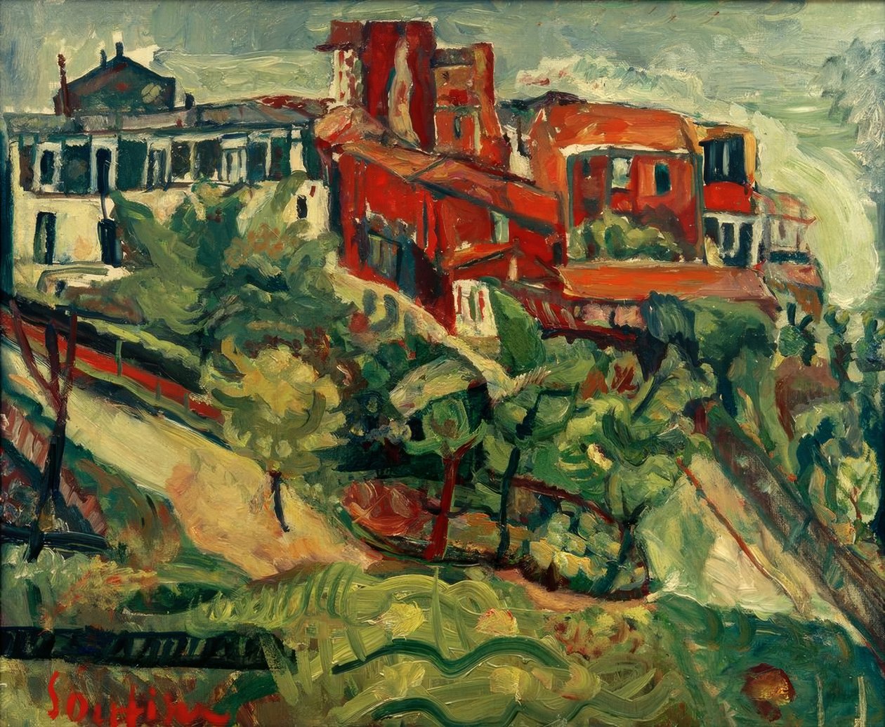 Bölüm Soutine, Kızıl Evler by Chaim Soutine