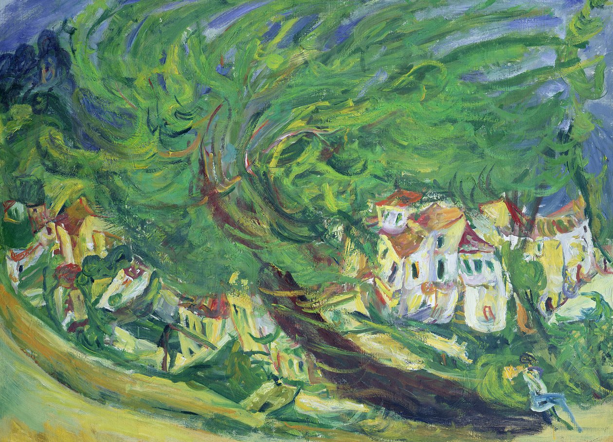 Düşmüş Ağaç, c.1922-23 by Chaim Soutine