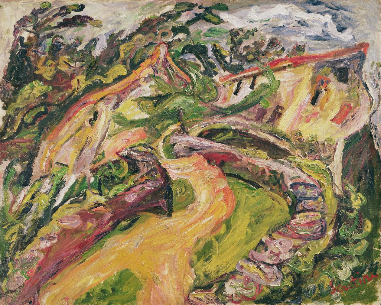 Manzara, 1919 by Chaim Soutine