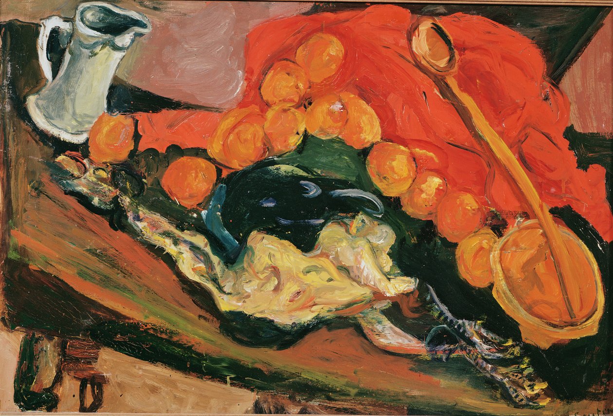 Türkiye ile Natürmort, 1926 by Chaim Soutine