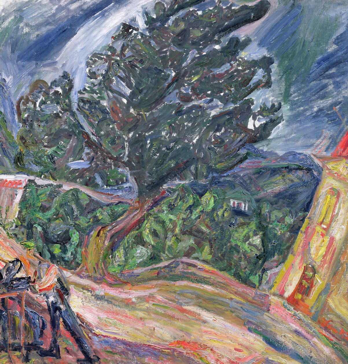 Büyük Mavi Ağaç, c.1940-42 by Chaim Soutine