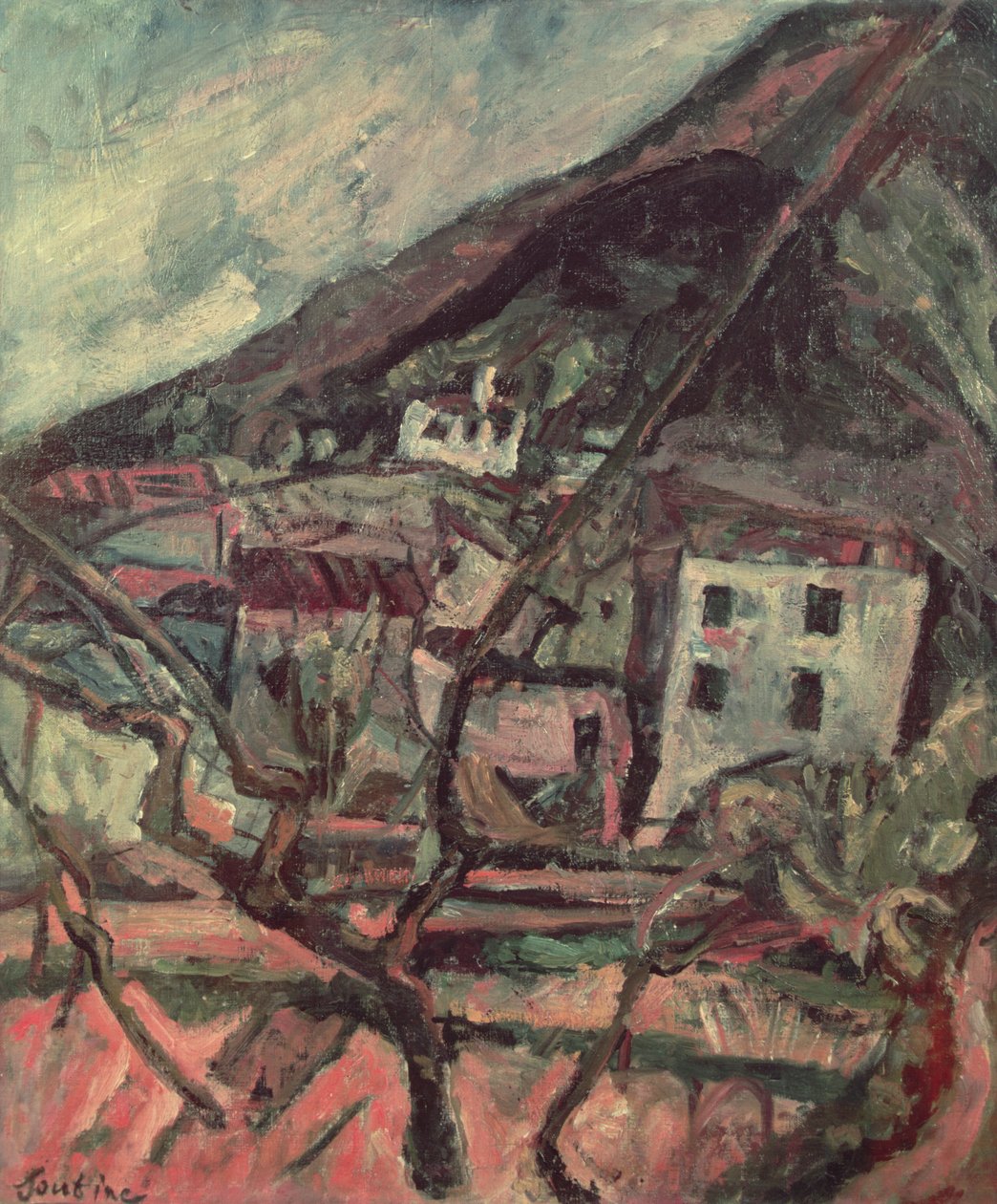 Venedik manzarası by Chaim Soutine