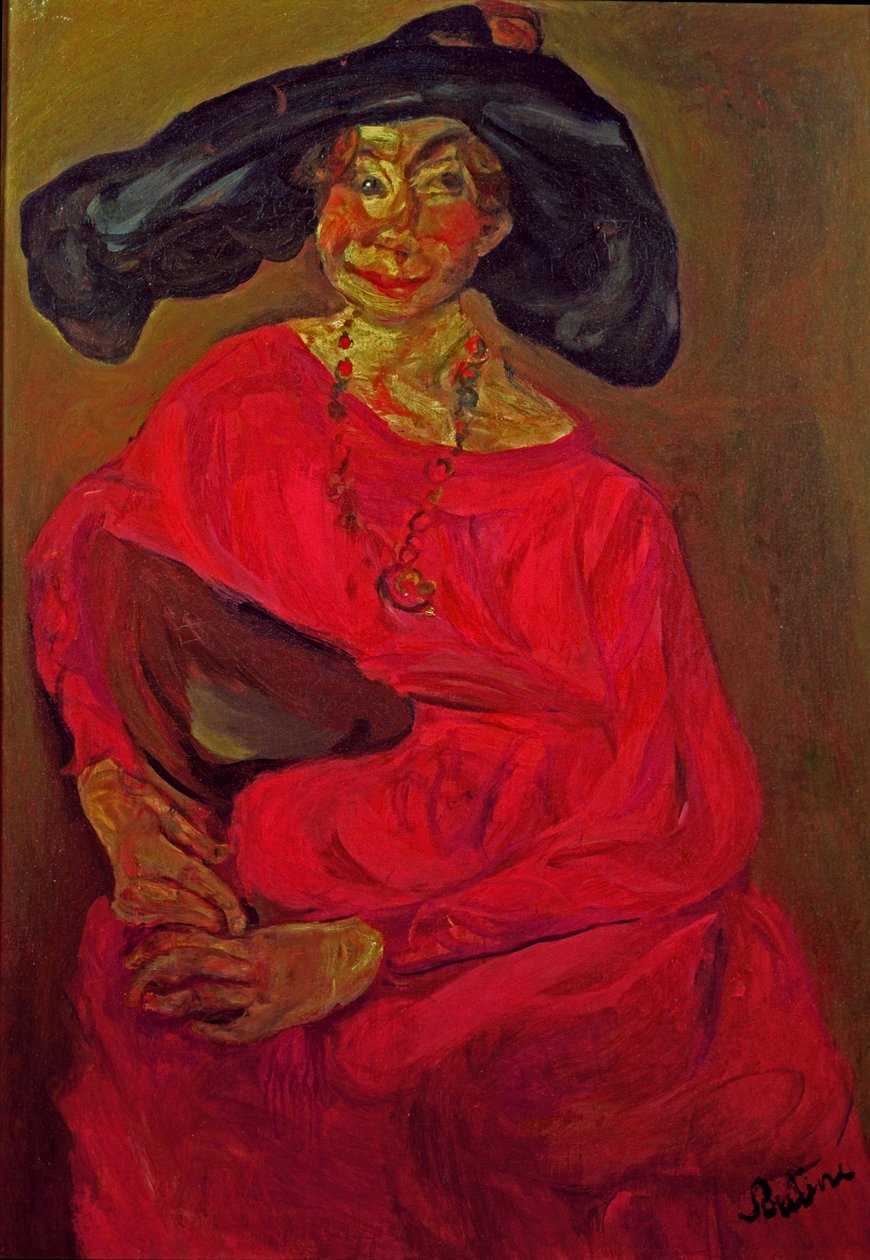 Kırmızılı Kadın by Chaim Soutine