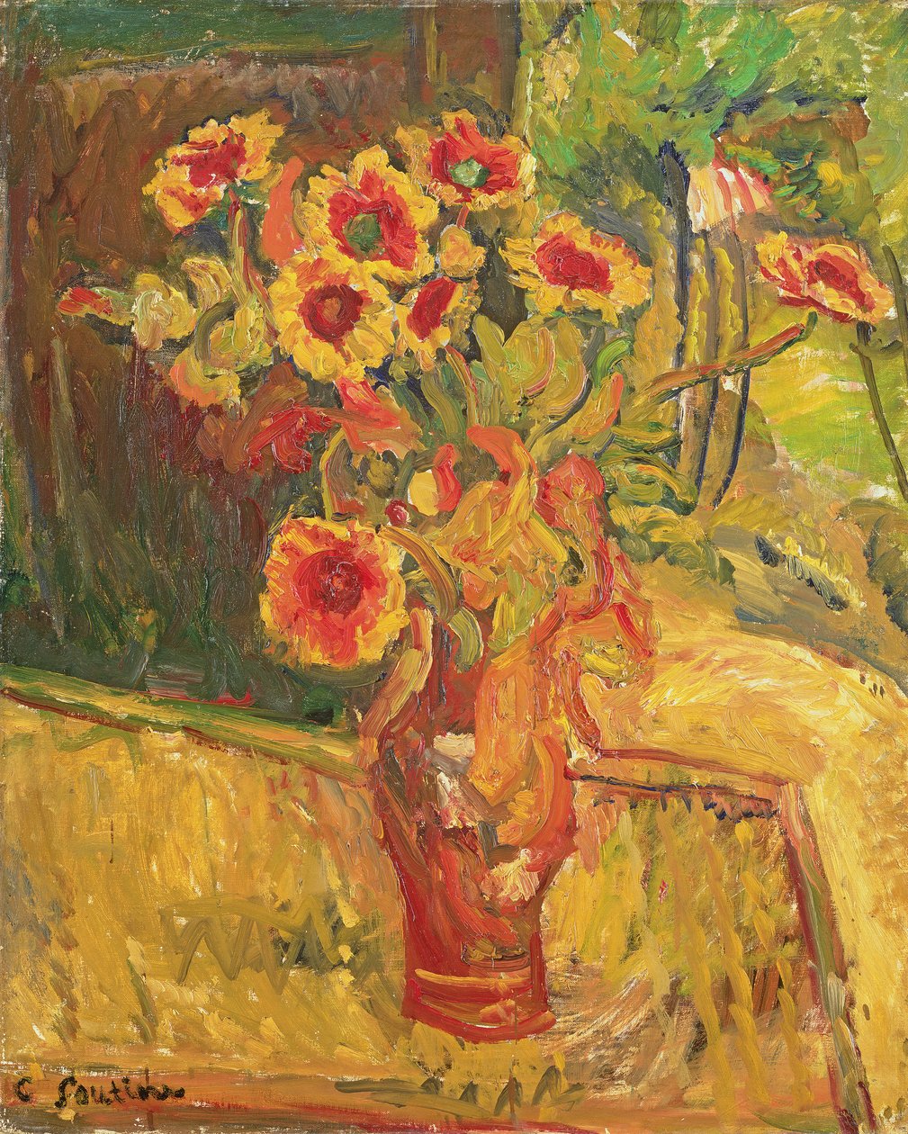 Çiçek resmi by Chaim Soutine