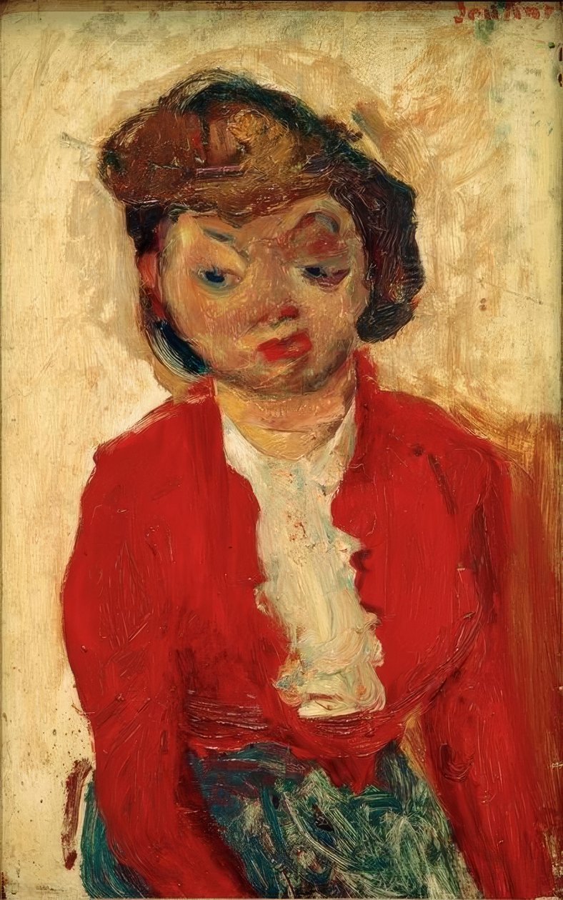 genç İngiliz kadın by Chaim Soutine