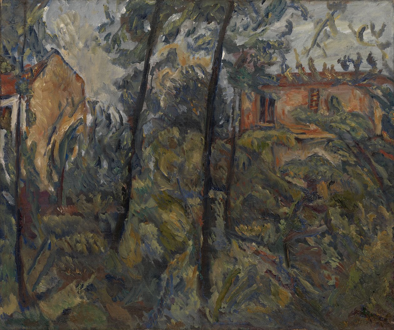 Evli Peyzaj, c. 1918 by Chaim Soutine