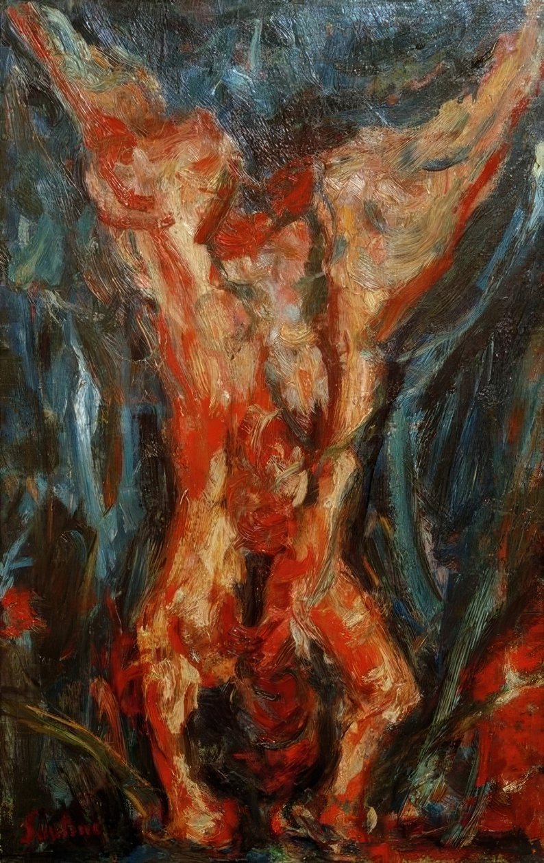 Derili buzağı by Chaim Soutine
