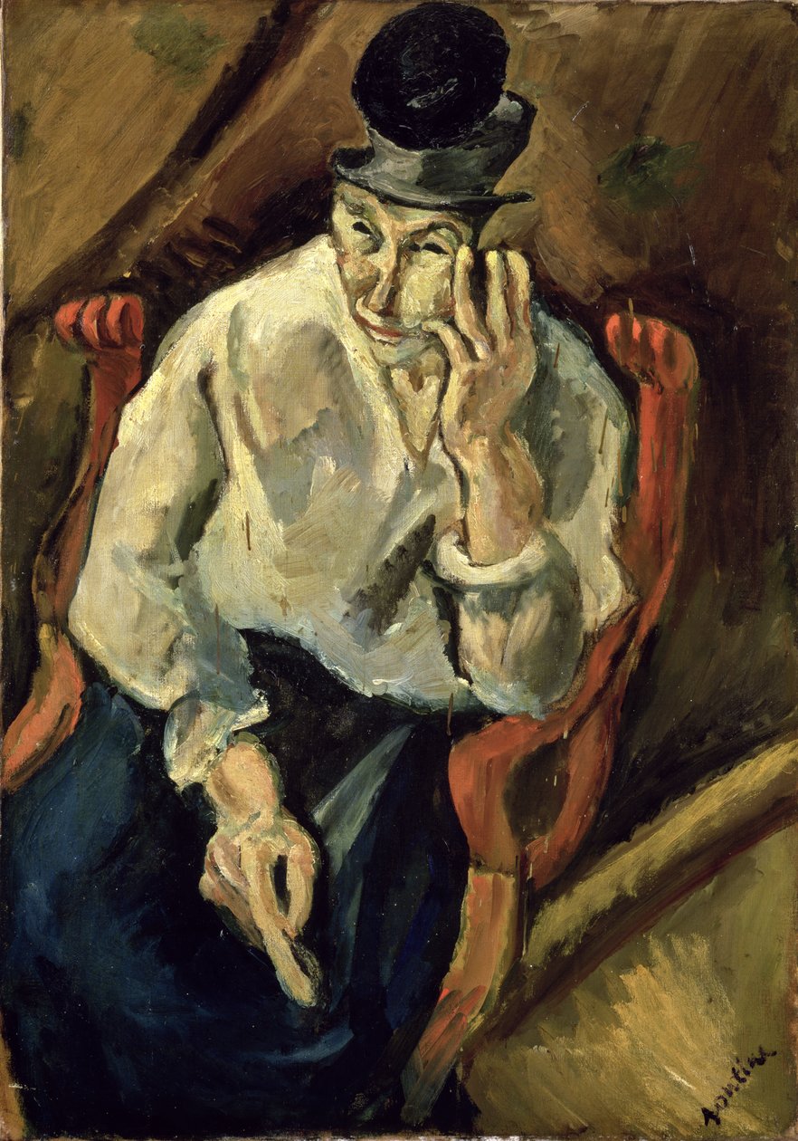 Şapkalı Adam, 1900 dolayları by Chaim Soutine