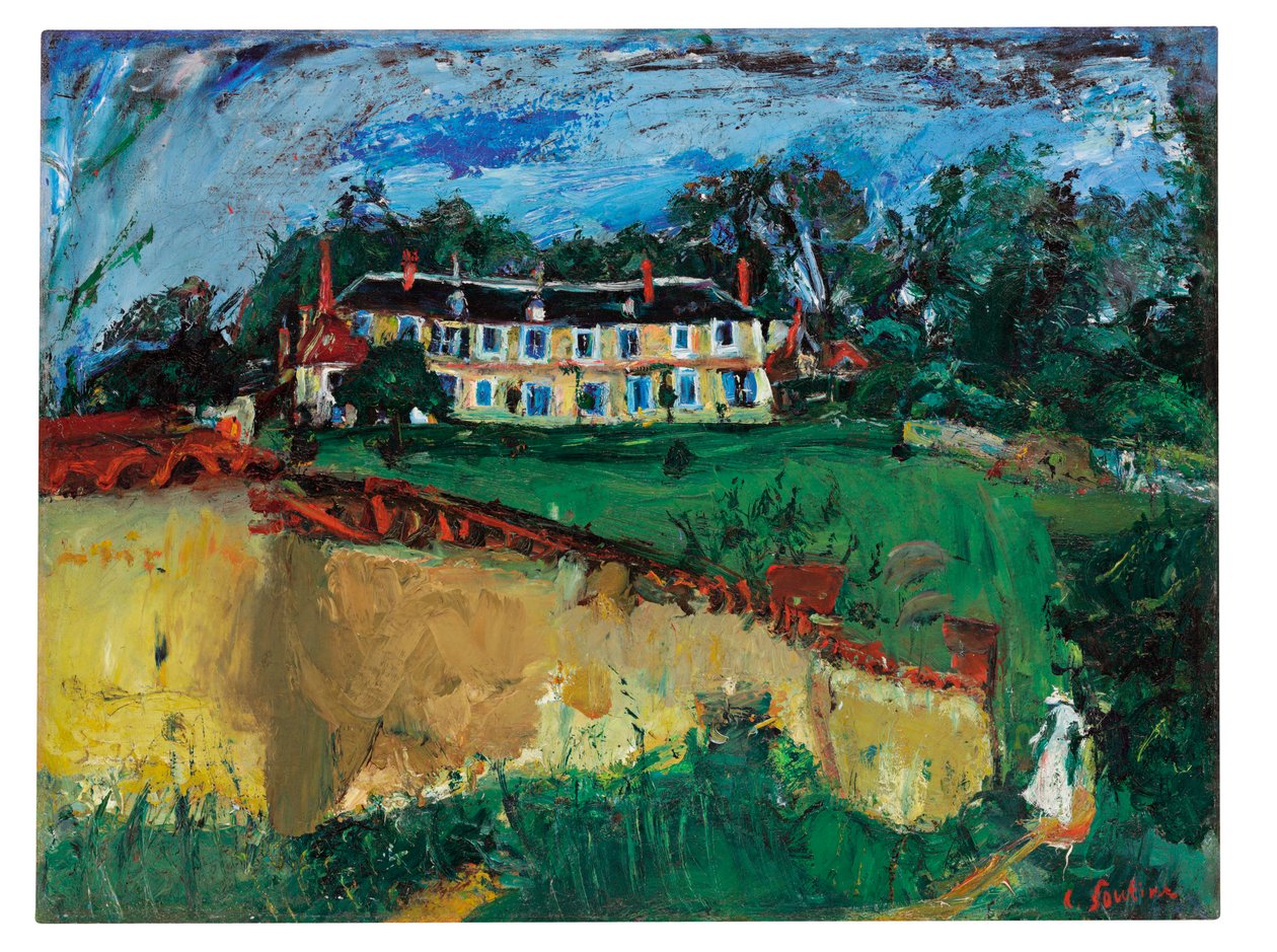 Chartres Yakınındaki Eski Ev, c.1934 by Chaim Soutine