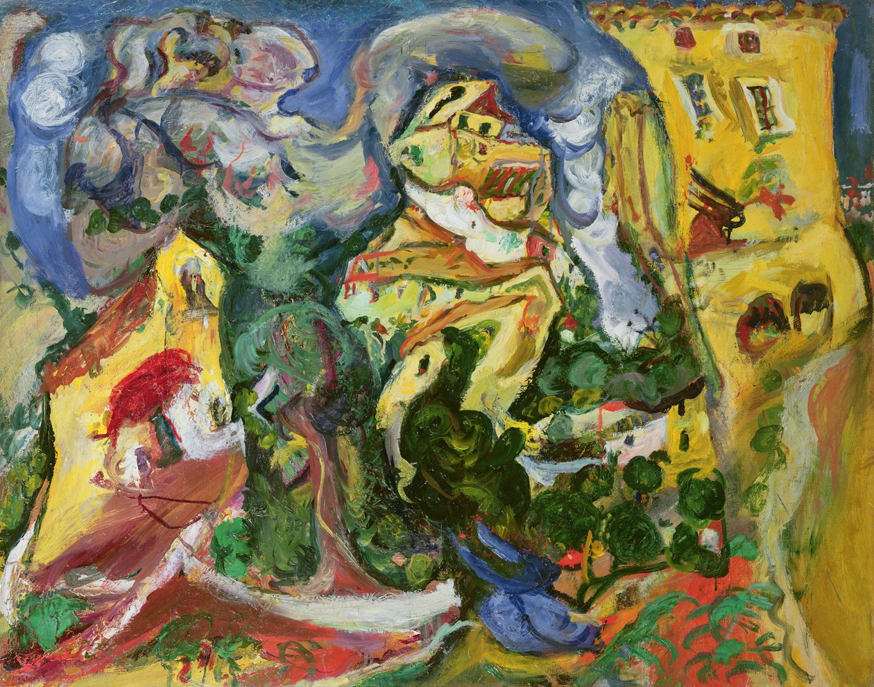 Köy, c.1923 by Chaim Soutine