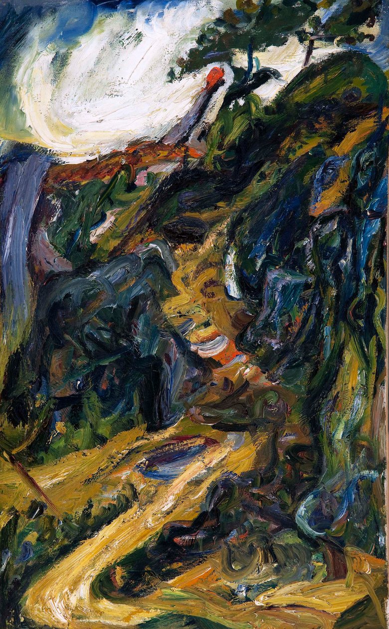 Dolambaçlı Yol, Gréolières Yakınında by Chaim Soutine