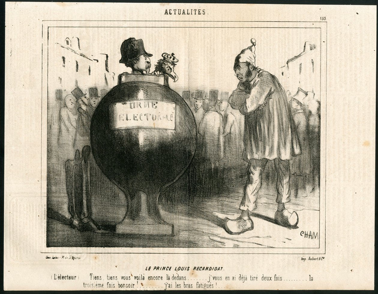 Le Charivari, Siyah Beyaz Hiciv by Amédée de Noé
