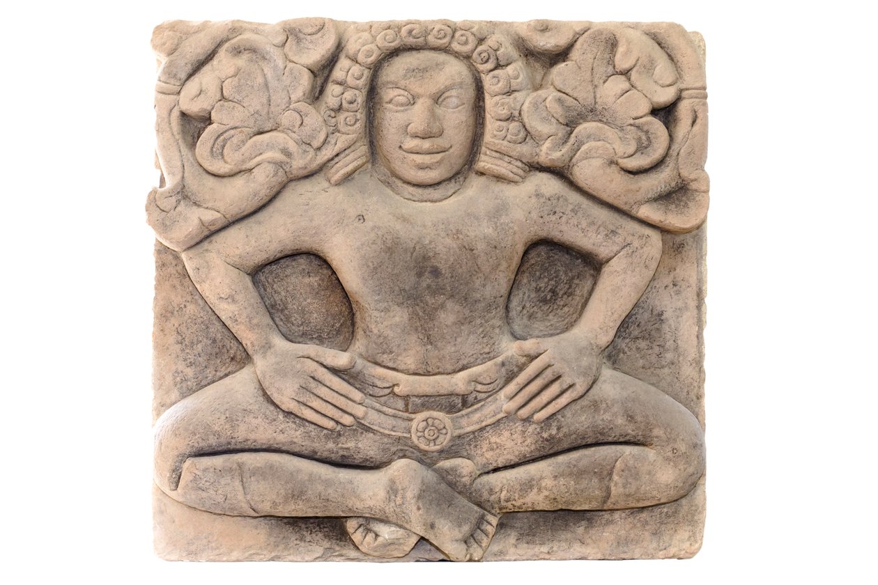 Yaksa veya Yaksha, Quang Nam eyaleti, MS 5. yüzyıl by Champa Civilisation