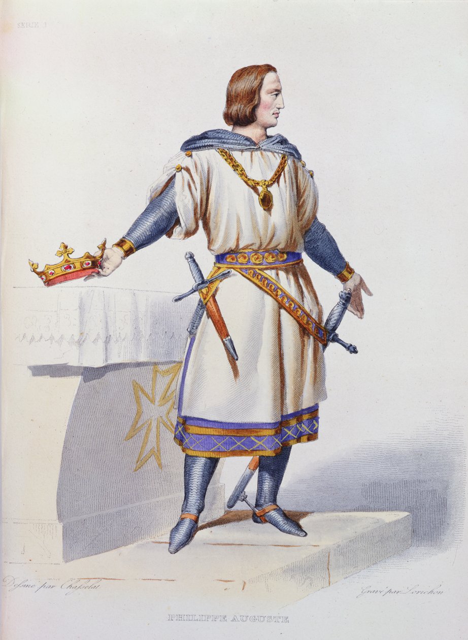 Philip Augustus II (1165-1223) Fransa Kralı
