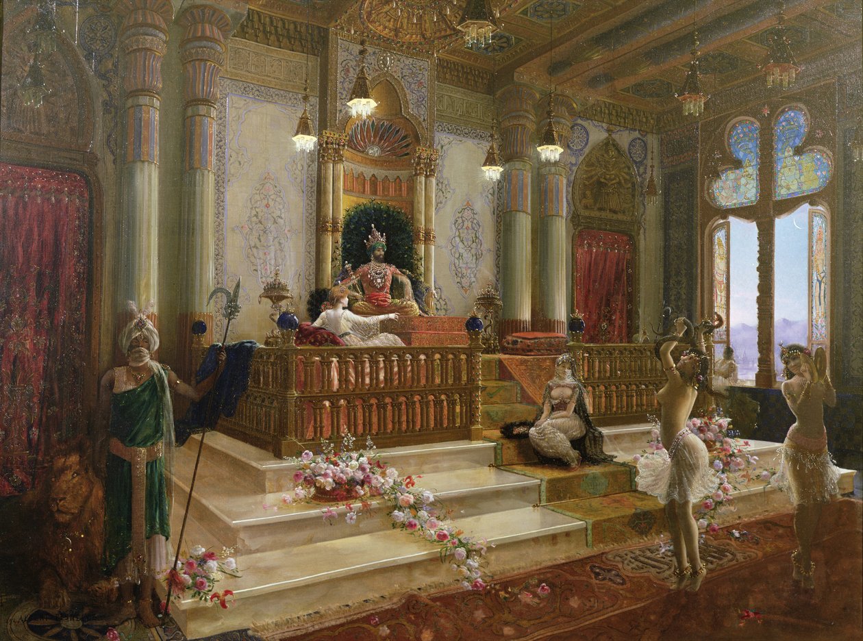 Mihracelerin Favorisi, c.1870 by Charles Albert Pesnelle