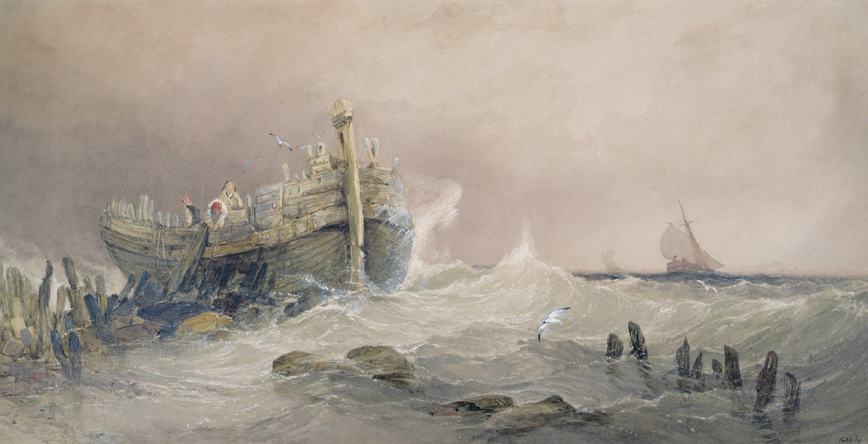 Eski Dalgakıran, Essex Sahili by Charles Bentley