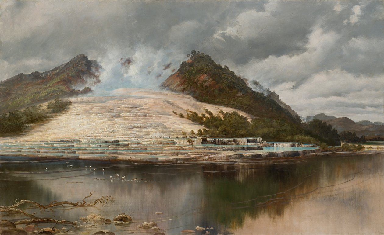 Beyaz Teraslar, Rotomahana by Charles Blomfield