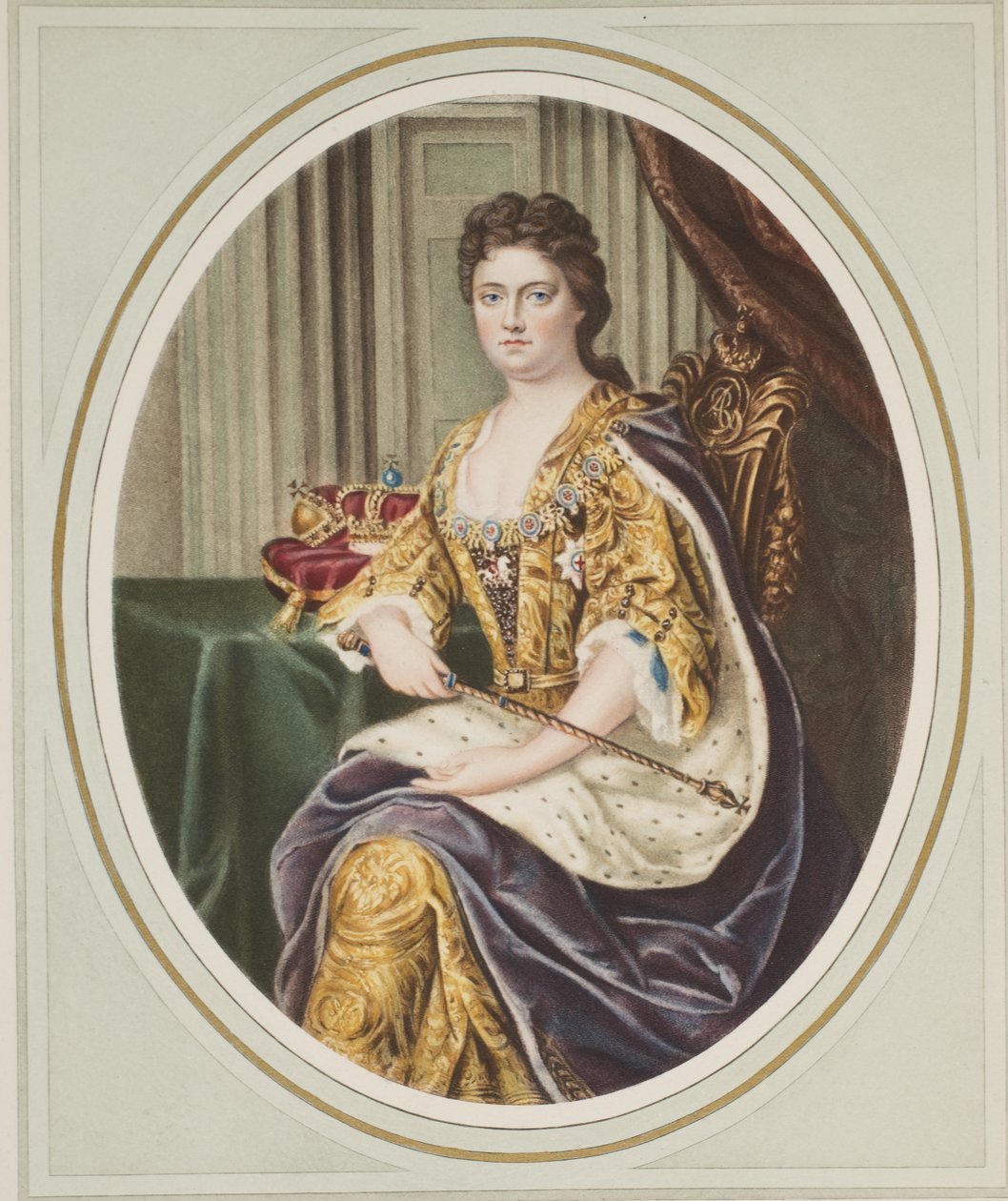 Kraliçe Anne, pub. 1902 by Charles Boit