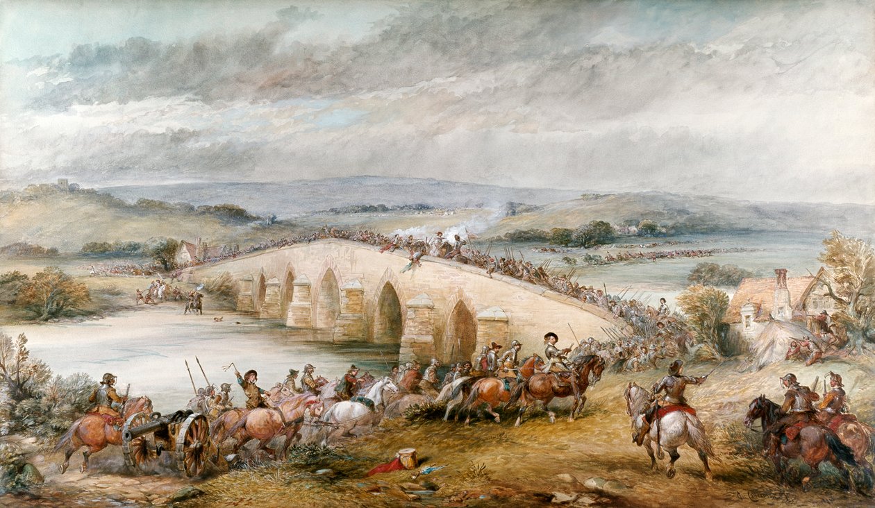 Preston ve Walton Savaşı, 17 Ağustos 1648, 1877 by Charles Cattermole